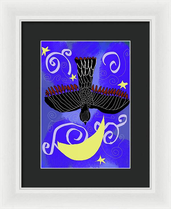 Night Hawk - Framed Print