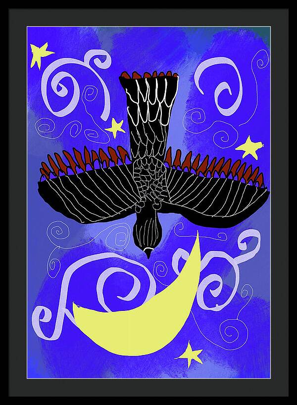 Night Hawk - Framed Print