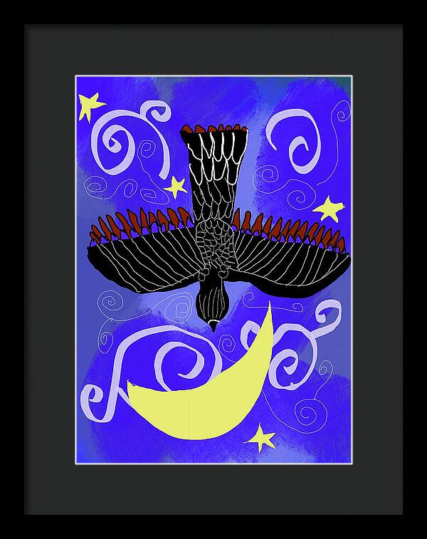 Night Hawk - Framed Print