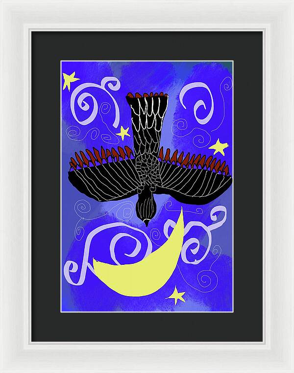 Night Hawk - Framed Print