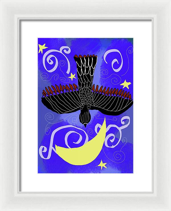 Night Hawk - Framed Print