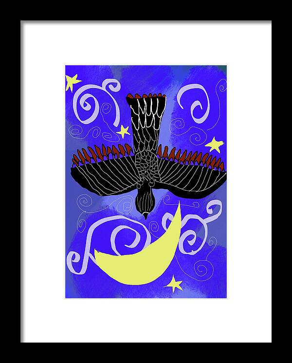 Night Hawk - Framed Print