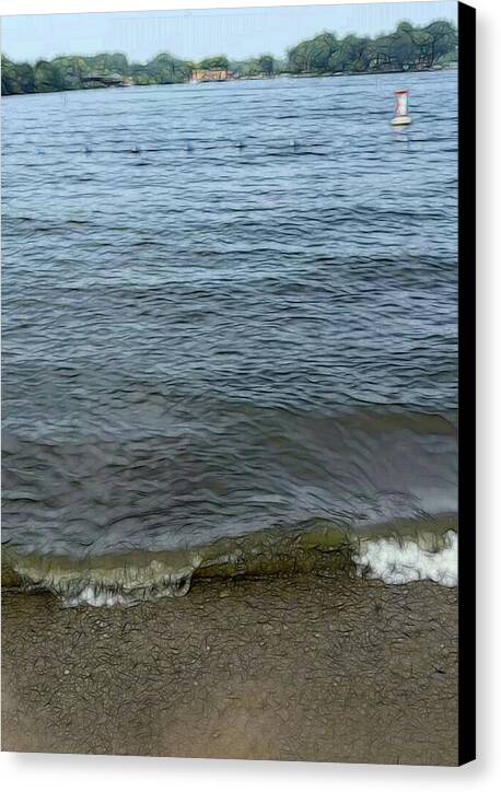 Nippersink Lake in August - Canvas Print