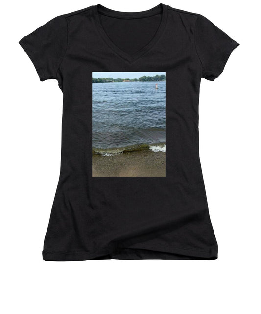Nippersink Lake in August - Women's V-Neck