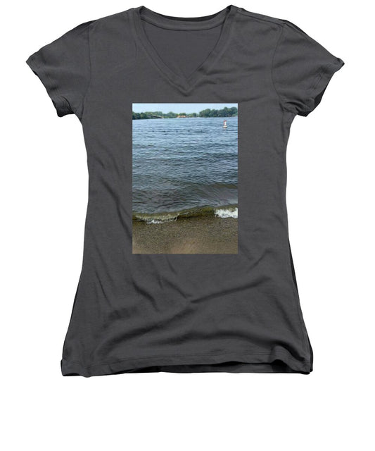 Nippersink Lake in August - Women's V-Neck