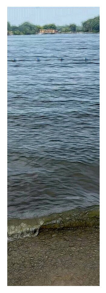 Nippersink Lake in August - Yoga Mat