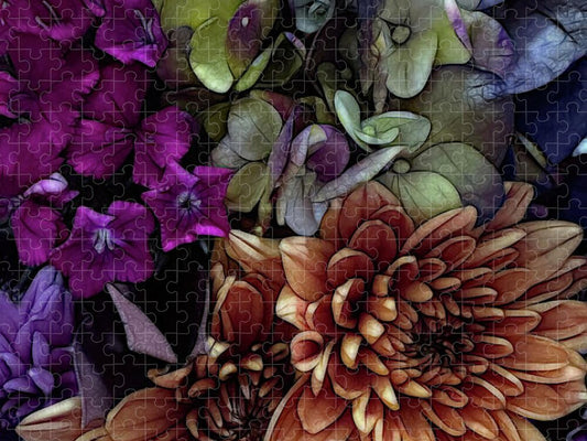 October Flowers 1 - Puzzle