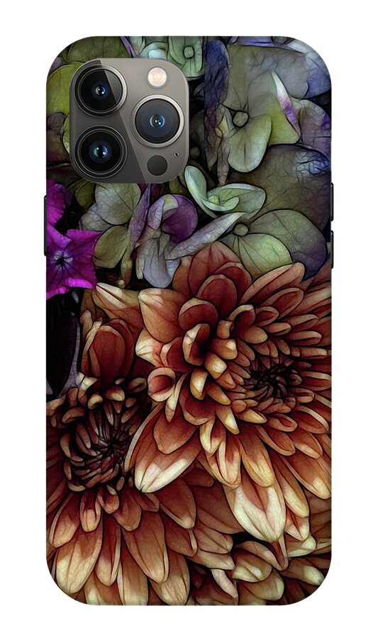 October Flowers 1 - Phone Case