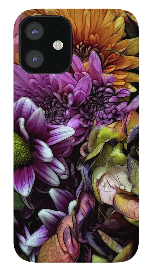 October Flowers 6 - Phone Case