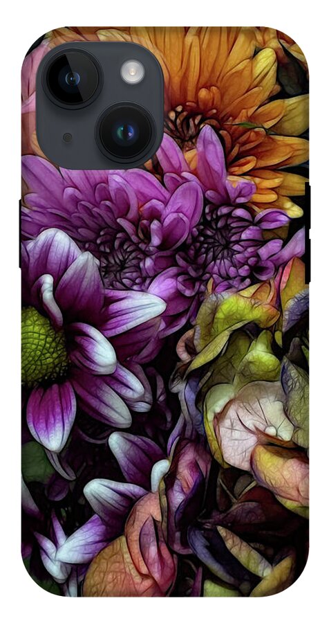 October Flowers 6 - Phone Case