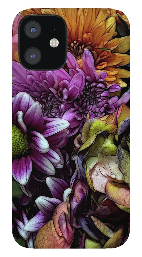 October Flowers 6 - Phone Case