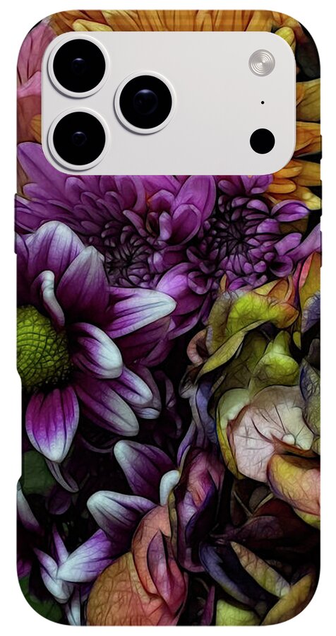 October Flowers 6 - Phone Case