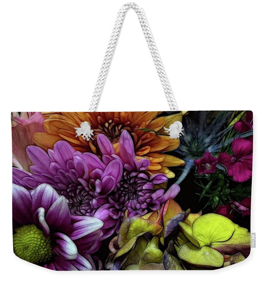 October Flowers 6 - Weekender Tote Bag