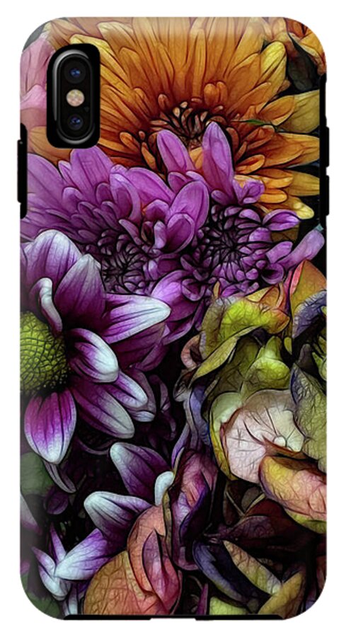 October Flowers 6 - Phone Case