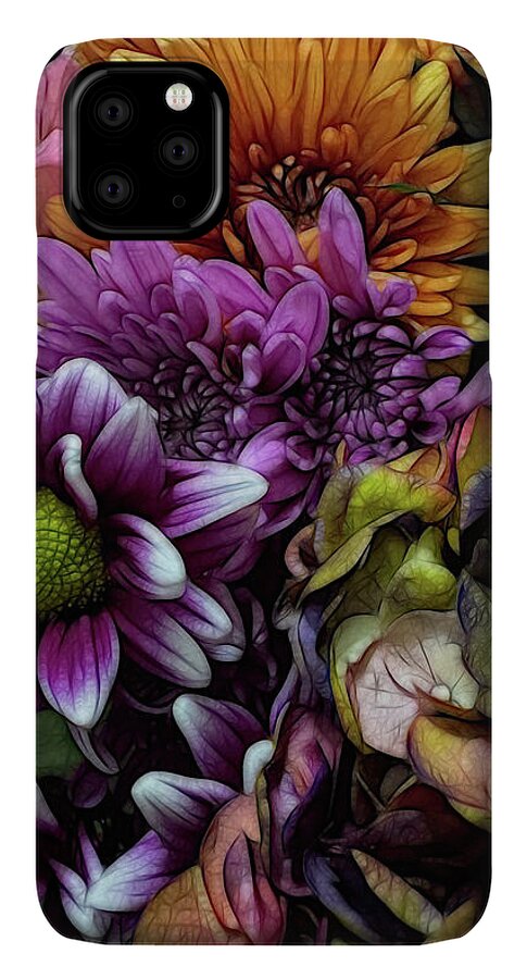 October Flowers 6 - Phone Case