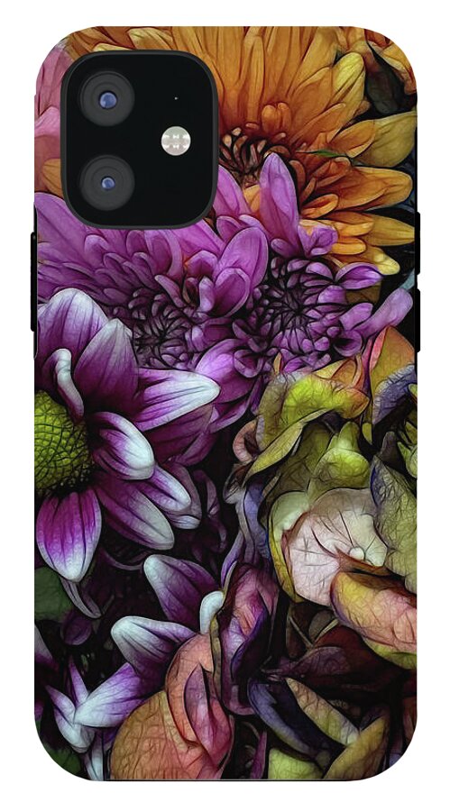 October Flowers 6 - Phone Case