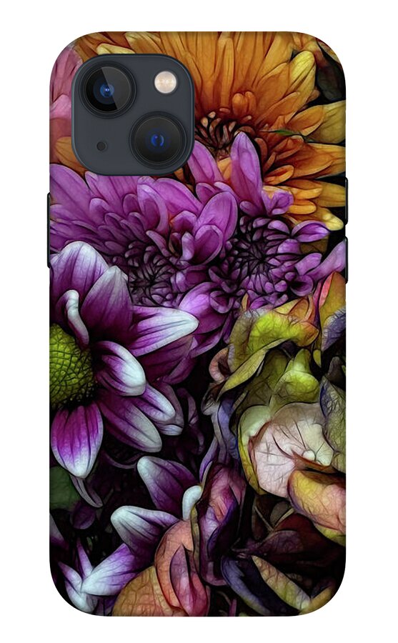 October Flowers 6 - Phone Case