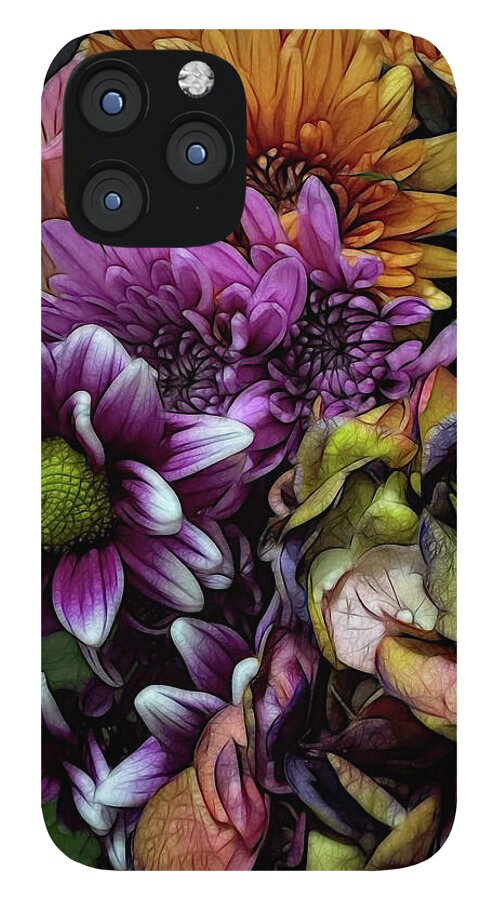 October Flowers 6 - Phone Case