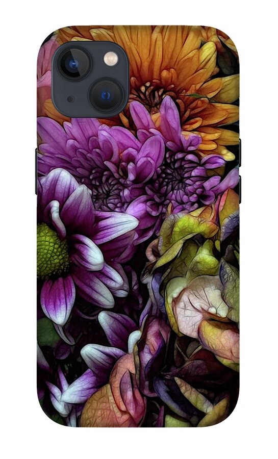 October Flowers 6 - Phone Case