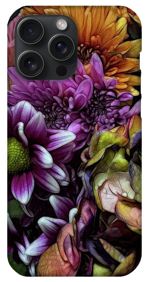 October Flowers 6 - Phone Case