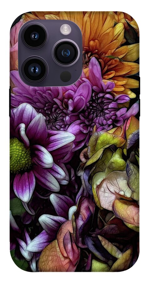 October Flowers 6 - Phone Case