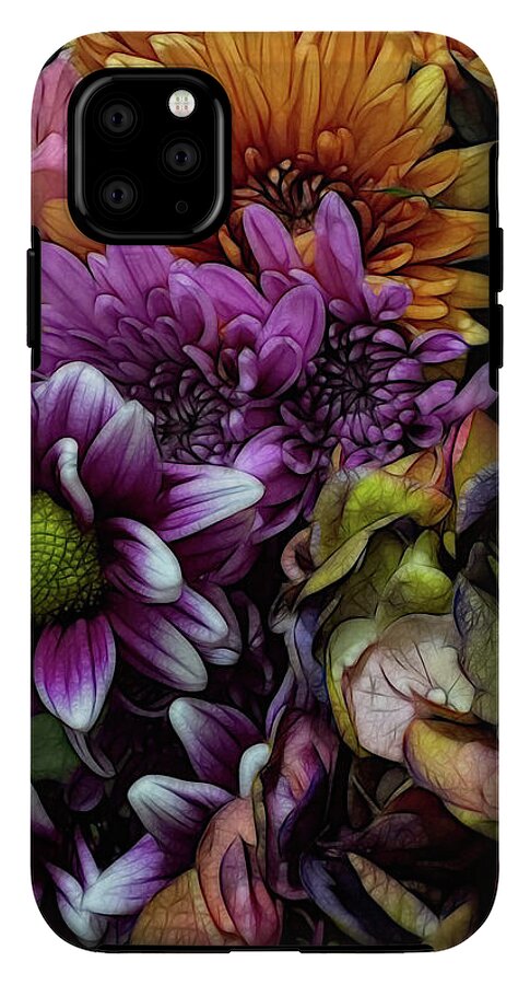 October Flowers 6 - Phone Case