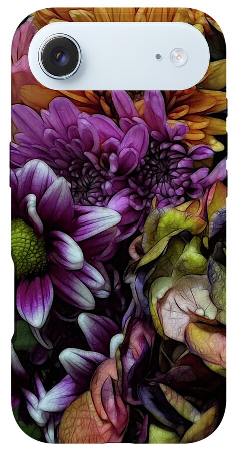 October Flowers 6 - Phone Case