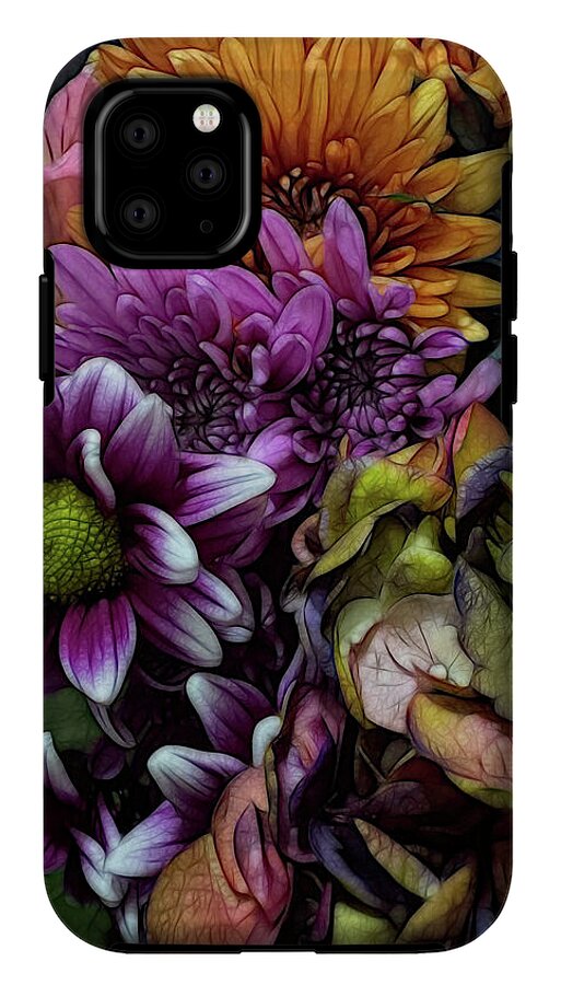 October Flowers 6 - Phone Case