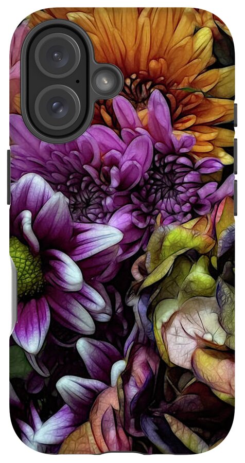 October Flowers 6 - Phone Case