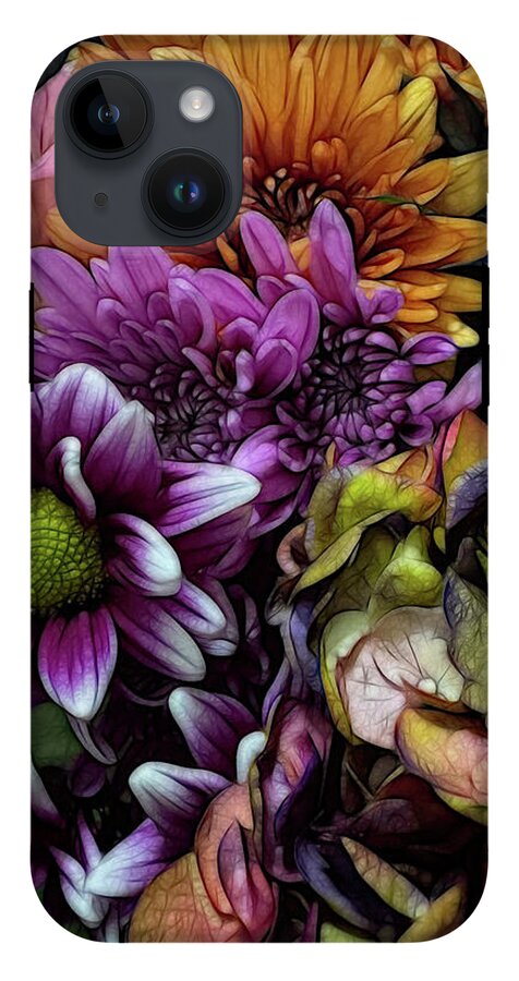 October Flowers 6 - Phone Case