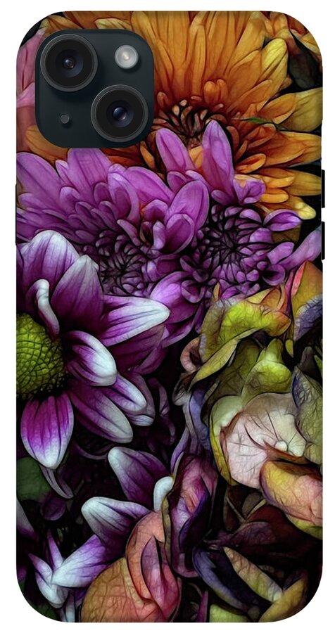October Flowers 6 - Phone Case