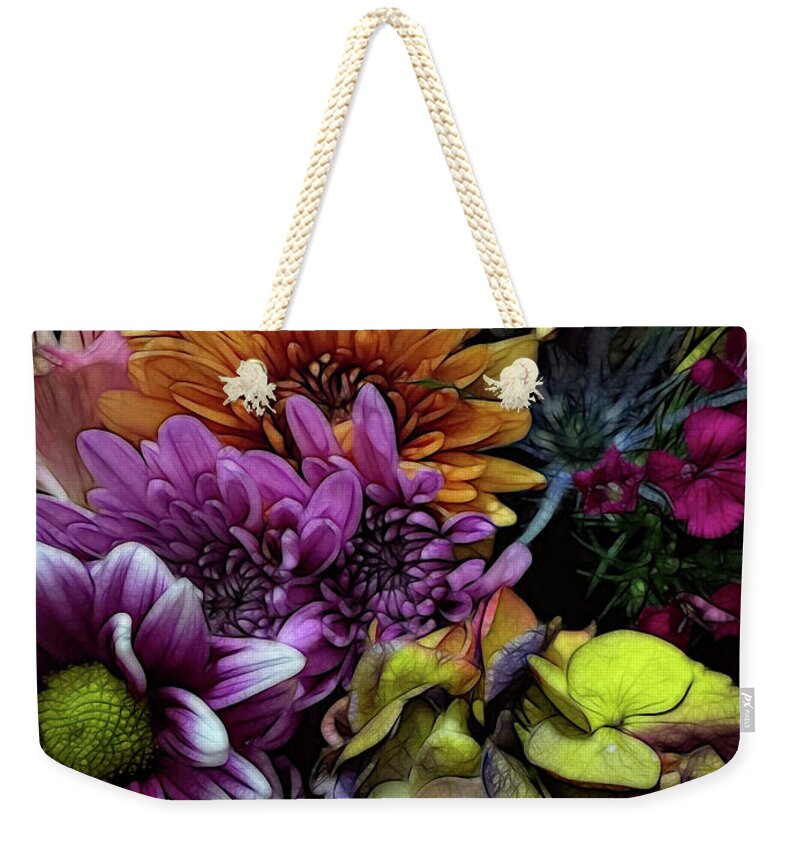 October Flowers 6 - Weekender Tote Bag