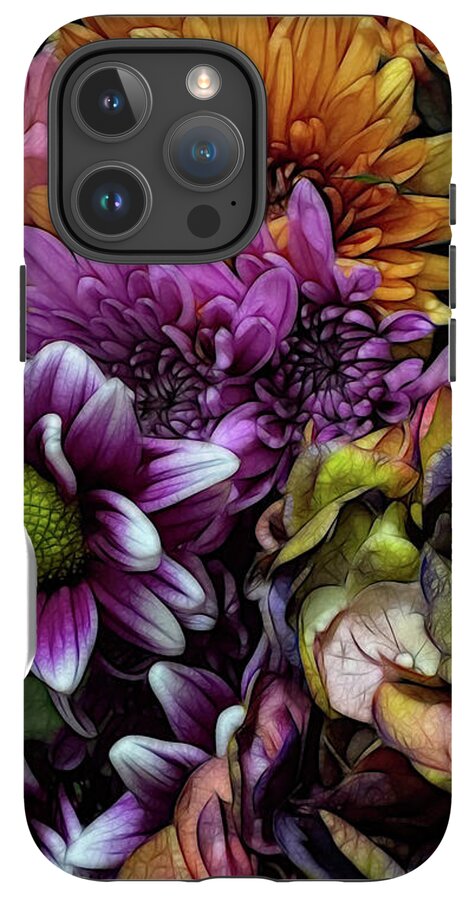 October Flowers 6 - Phone Case
