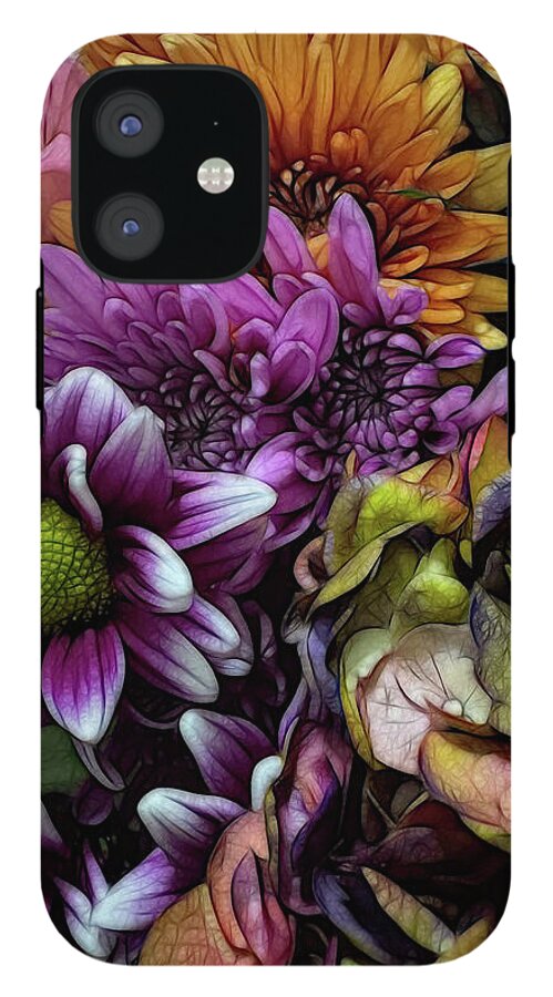 October Flowers 6 - Phone Case