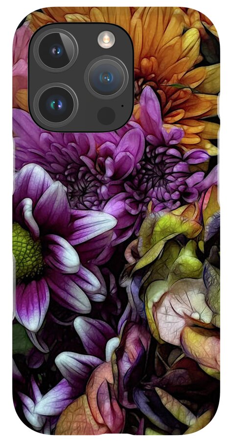 October Flowers 6 - Phone Case