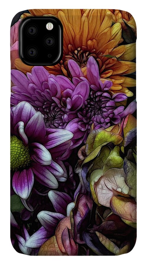 October Flowers 6 - Phone Case