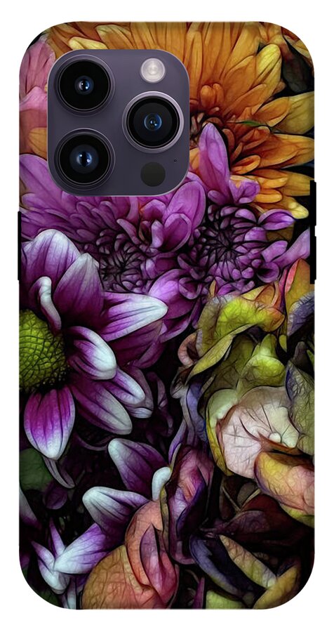 October Flowers 6 - Phone Case