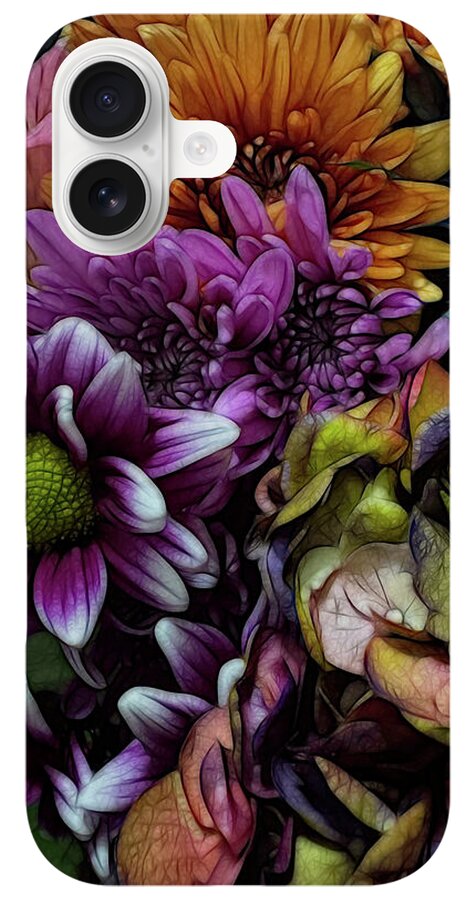 October Flowers 6 - Phone Case