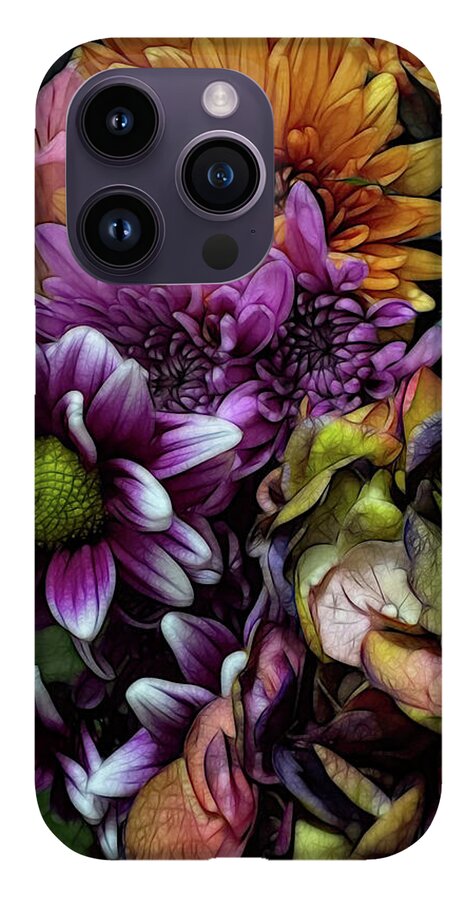 October Flowers 6 - Phone Case