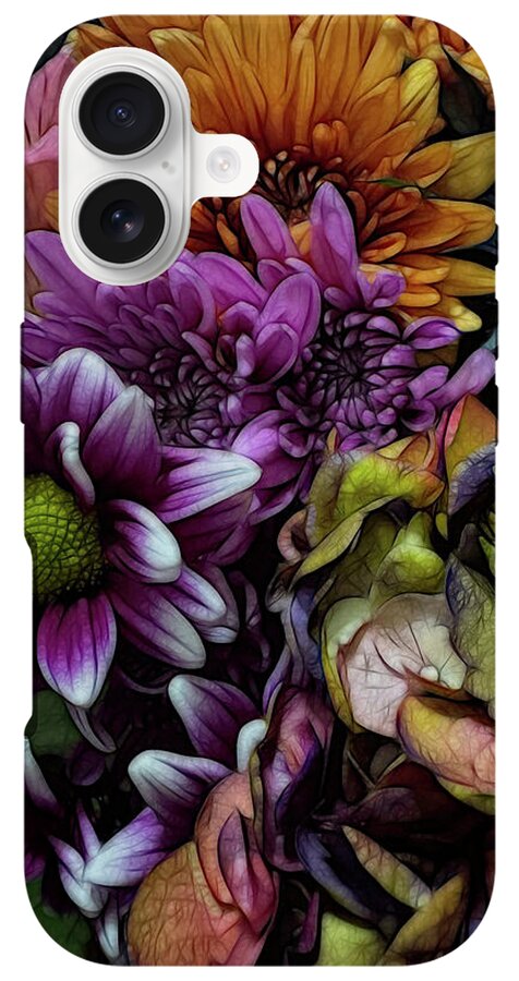 October Flowers 6 - Phone Case