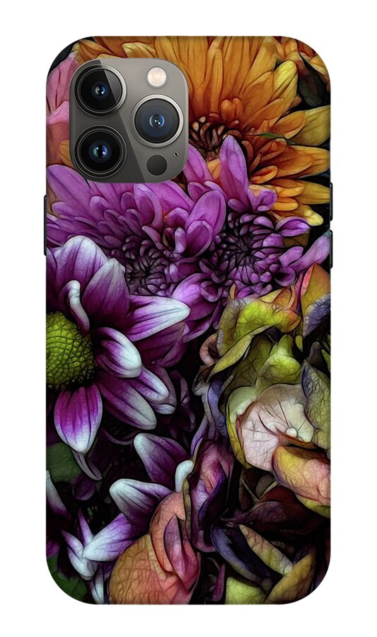 October Flowers 6 - Phone Case