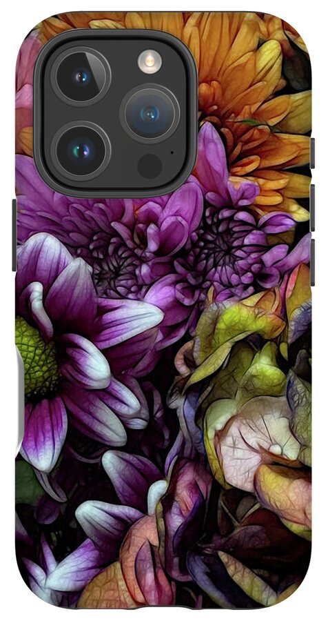 October Flowers 6 - Phone Case