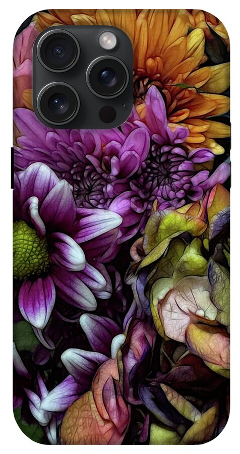 October Flowers 6 - Phone Case
