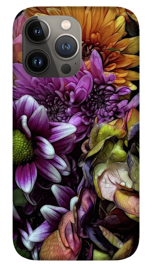 October Flowers 6 - Phone Case