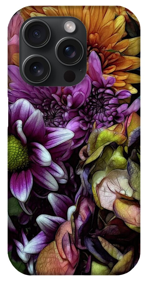 October Flowers 6 - Phone Case