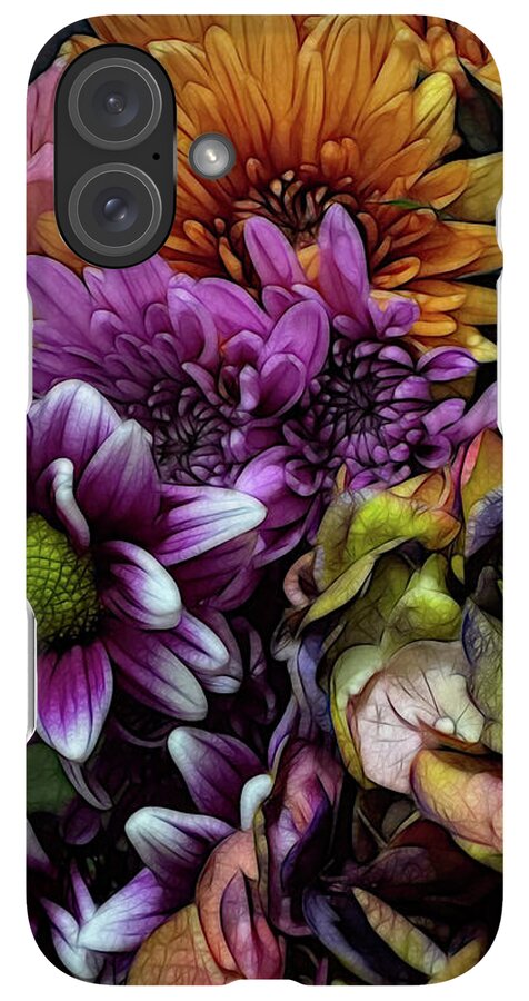October Flowers 6 - Phone Case