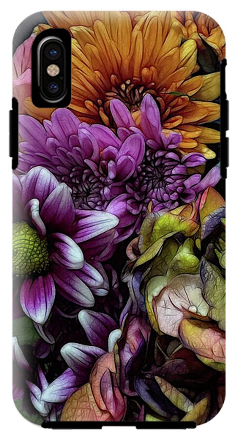 October Flowers 6 - Phone Case