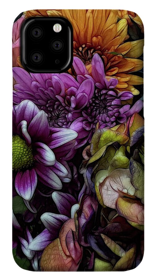 October Flowers 6 - Phone Case