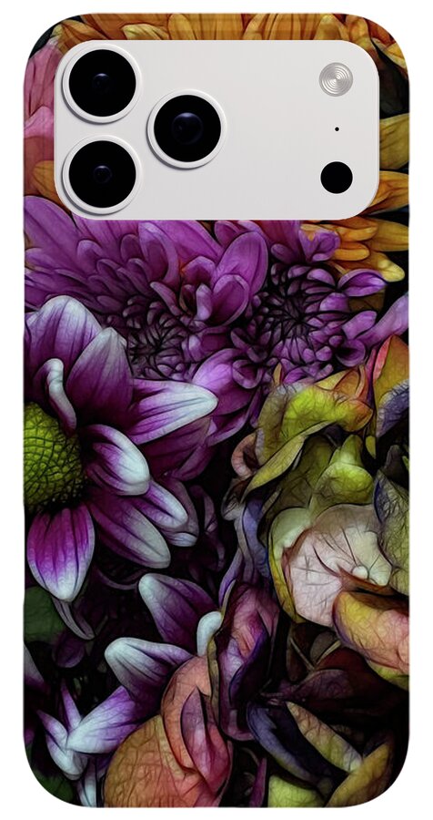October Flowers 6 - Phone Case