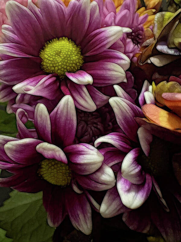 October Flowers 7 - Art Print